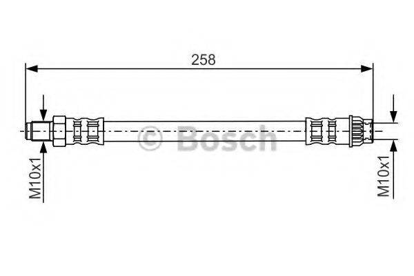 LUCAS ELECTRICAL PHA 269 Гальмівний шланг