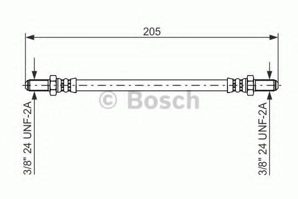 LUCAS ELECTRICAL PHC 150 Гальмівний шланг