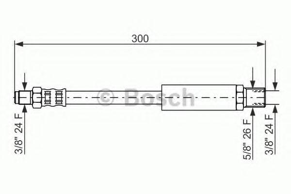 LUCAS ELECTRICAL PHC 144 Гальмівний шланг