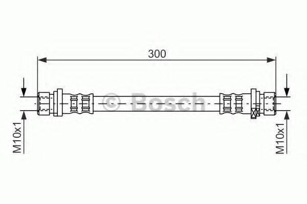 CF GOMMA 512518 Гальмівний шланг