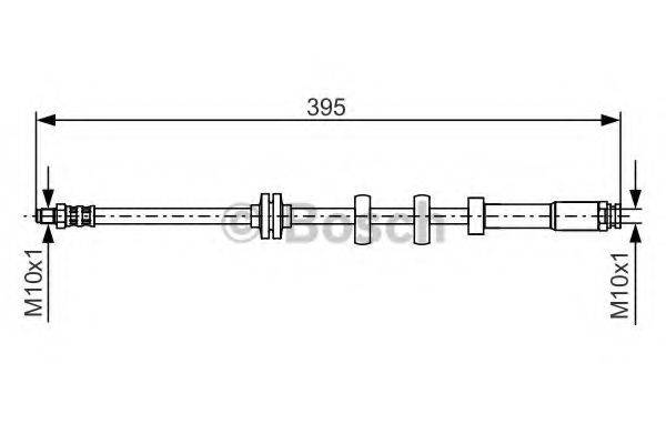 LUCAS ELECTRICAL PHB 298 Гальмівний шланг
