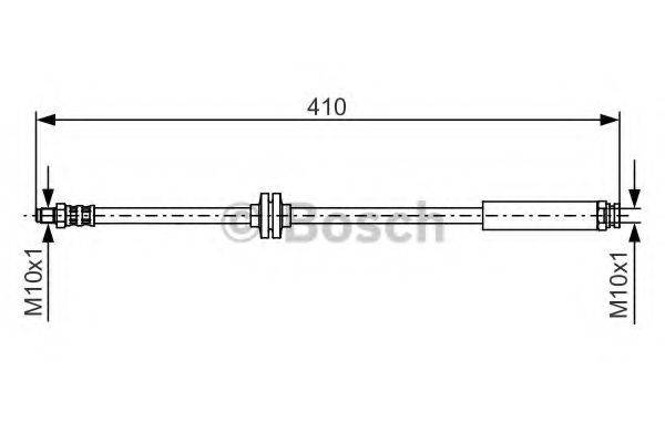 LUCAS ELECTRICAL PHB 224 Гальмівний шланг