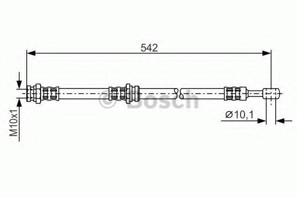 PEX 50902 Гальмівний шланг