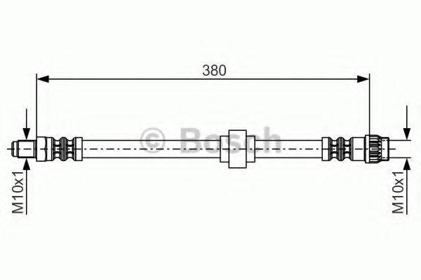 LUCAS ELECTRICAL PHB 305 Гальмівний шланг