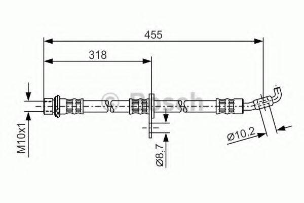 PEX 50.978 Гальмівний шланг