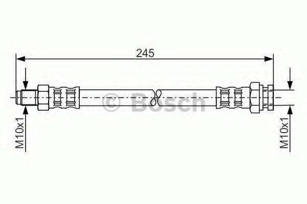 LUCAS ELECTRICAL PHB 439 Гальмівний шланг