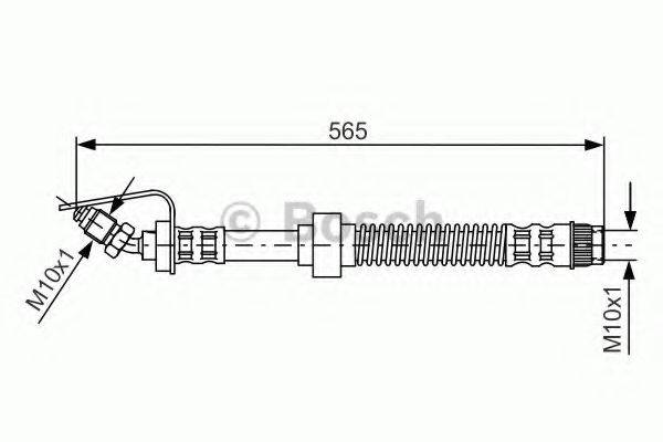LUCAS ELECTRICAL PHB423 Гальмівний шланг
