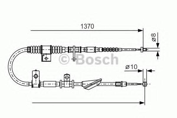 LUCAS ELECTRICAL GCH 2001 Трос, стоянкова гальмівна система