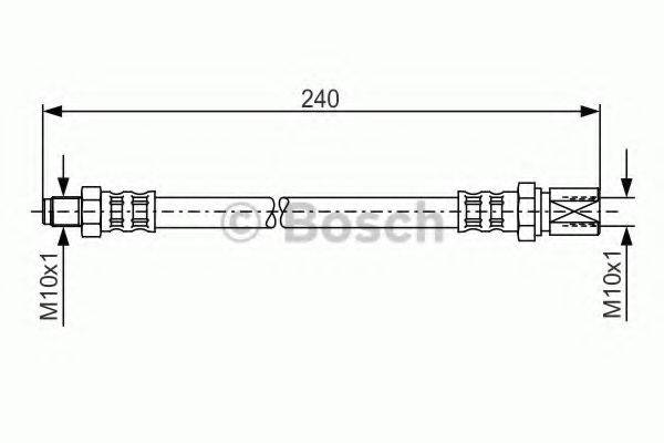LUCAS ELECTRICAL PHA 123 Гальмівний шланг