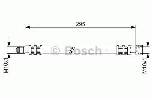LUCAS ELECTRICAL PHB560 Гальмівний шланг