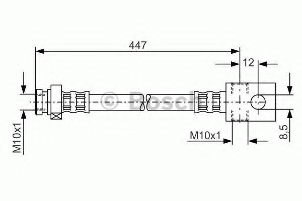 LUCAS ELECTRICAL PHA 320 Гальмівний шланг