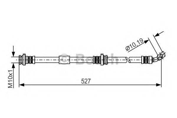 CF GOMMA 511085 Гальмівний шланг