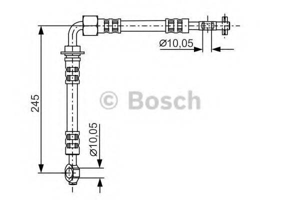TOYOTA 90947-02684 Гальмівний шланг