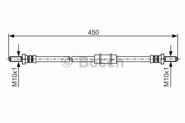 CF GOMMA 510084 Гальмівний шланг
