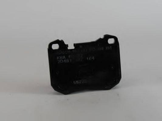 BOSCH 60282 Комплект гальмівних колодок, дискове гальмо