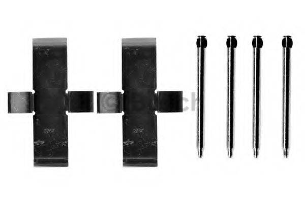 LUCAS ELECTRICAL PFK 128 Комплектуючі, колодки дискового гальма