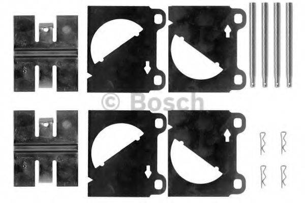 BOSCH AP008 Комплектуючі, колодки дискового гальма