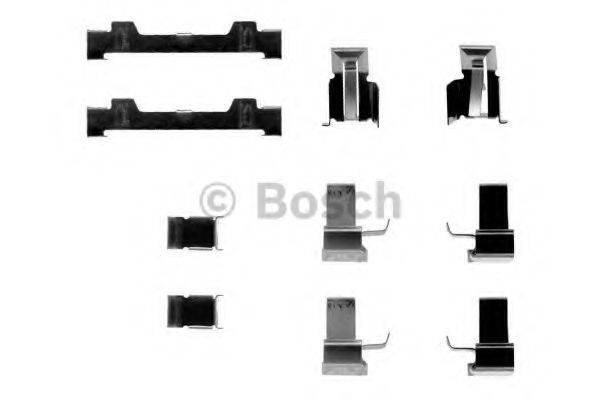 BOSCH AP084 Комплектуючі, колодки дискового гальма