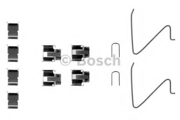 BOSCH AP091 Комплектуючі, колодки дискового гальма