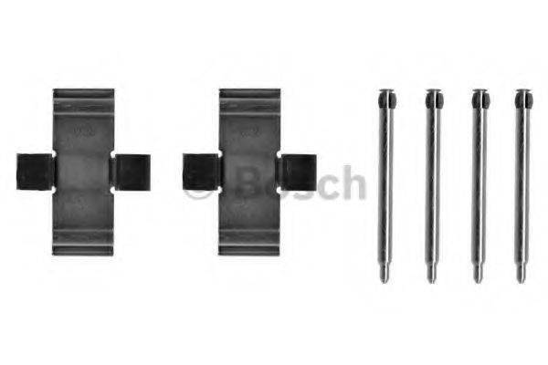 BOSCH AP097 Комплектуючі, колодки дискового гальма