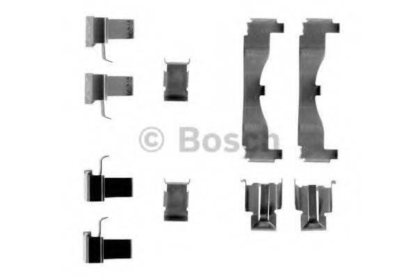 BOSCH AP115 Комплектуючі, колодки дискового гальма