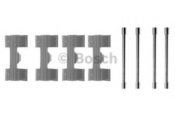 BOSCH AP125 Комплектуючі, колодки дискового гальма
