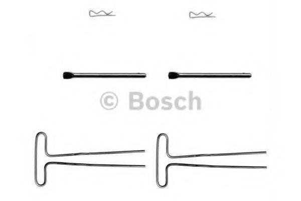 BOSCH AP129 Комплектуючі, колодки дискового гальма