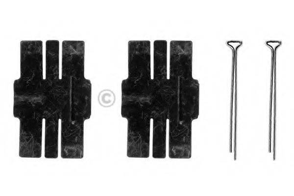 BOSCH AP139 Комплектуючі, колодки дискового гальма
