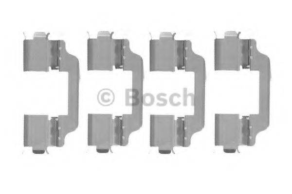 OJD (QUICK BRAKE) 109-1707 Комплектуючі, колодки дискового гальма