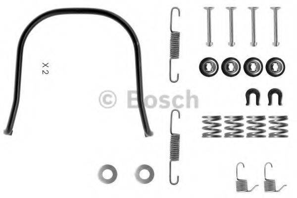 LUCAS ELECTRICAL SFK 121 Комплектуючі, гальмівна колодка