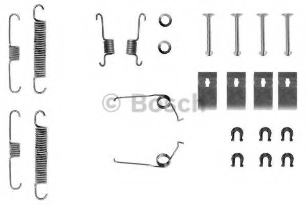 LUCAS ELECTRICAL SFK 204 Комплектуючі, гальмівна колодка