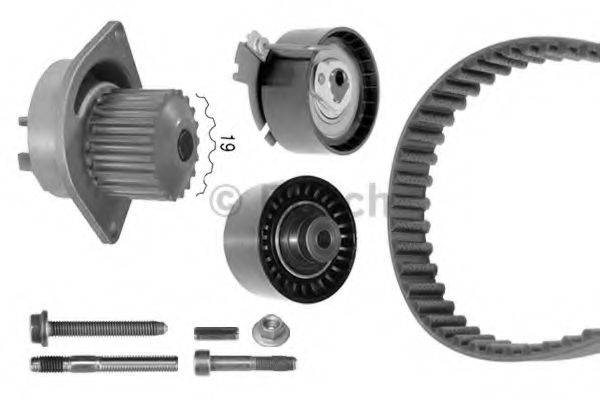 BOSCH 8 711 Водяний насос + комплект зубчастого ременя