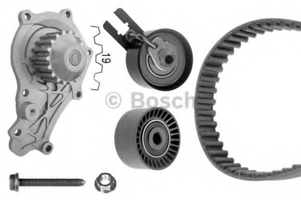BOSCH 8 721 Водяний насос + комплект зубчастого ременя