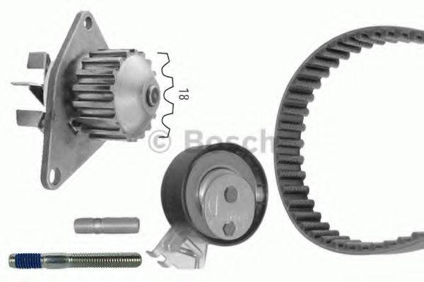 BOSCH 8 723 Водяний насос + комплект зубчастого ременя