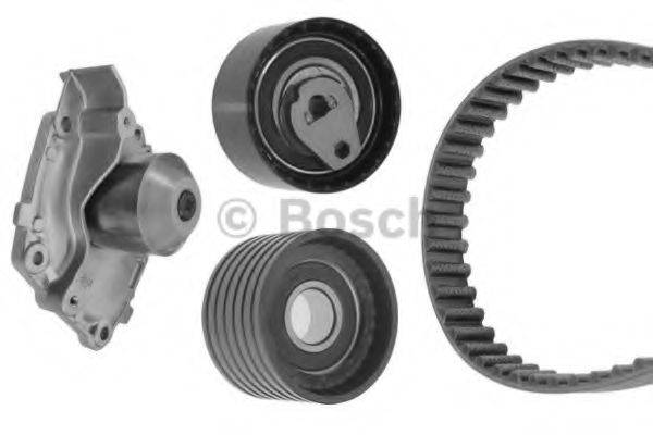 BOSCH 8757 Водяний насос + комплект зубчастого ременя