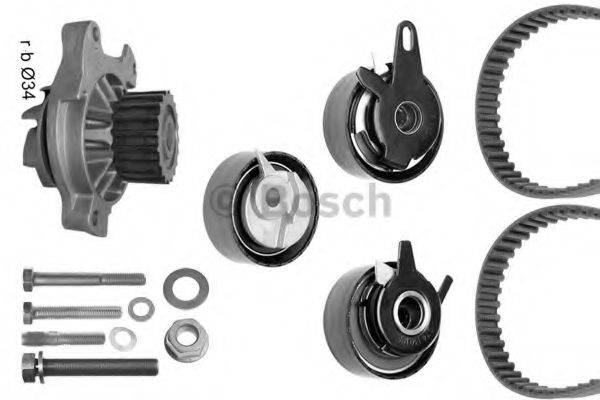 BOSCH 8 878 Водяний насос + комплект зубчастого ременя