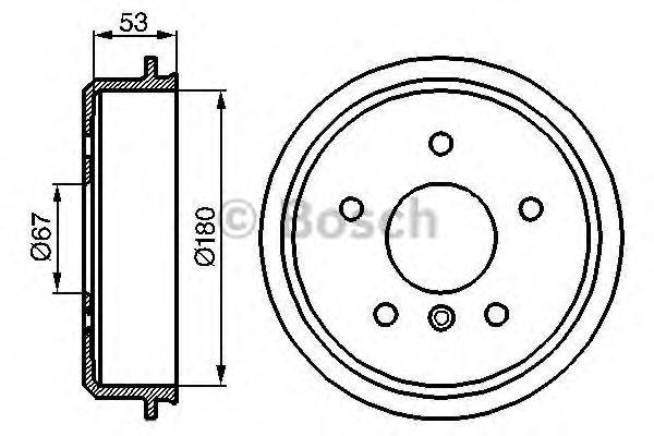 LUCAS ELECTRICAL DB4235 Гальмівний барабан