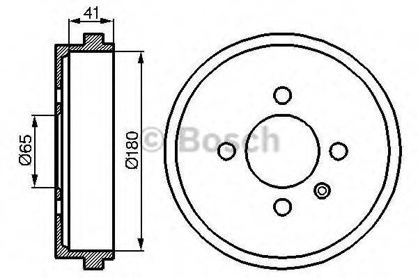 LUCAS ELECTRICAL DB4259 Гальмівний барабан