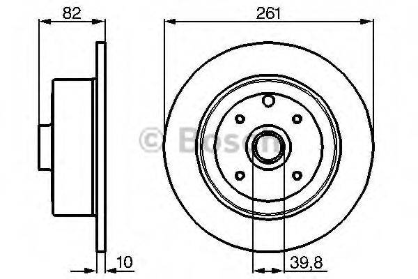 BUDWEG CALIPER 203616 Ремкомплект, гальмівний супорт
