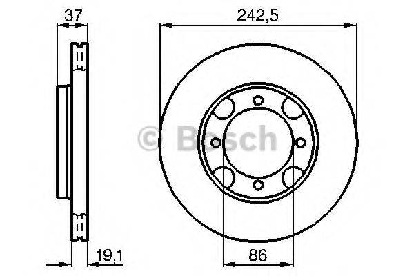 LUCAS ELECTRICAL DF4157 гальмівний диск