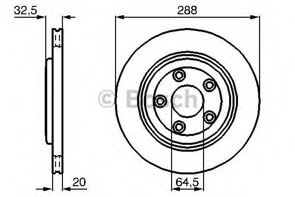LUCAS ELECTRICAL DF4106 гальмівний диск
