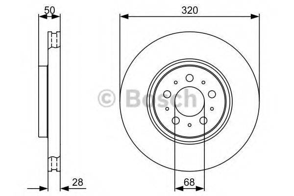 LUCAS ELECTRICAL DF 4731 гальмівний диск