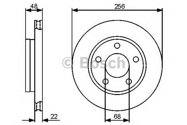 LUCAS ELECTRICAL DF 4210 гальмівний диск