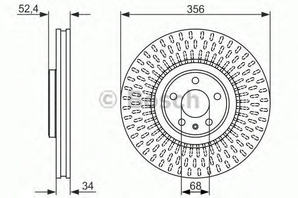 LUCAS ELECTRICAL DF 6216 гальмівний диск