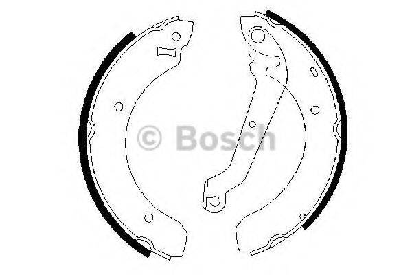 BOSCH BS790 Комплект гальмівних колодок