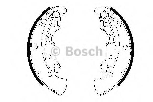 BOSCH BS894 Комплект гальмівних колодок