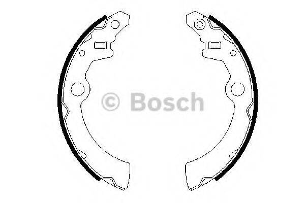 BOSCH BS901 Комплект гальмівних колодок