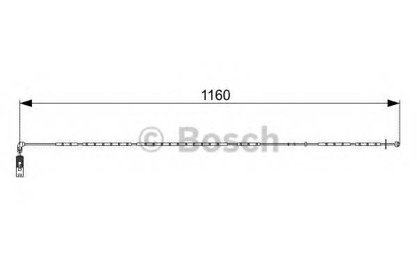 BOSCH AP320 Сигналізатор, знос гальмівних колодок
