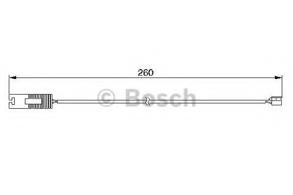 BOSCH 953 Сигналізатор, знос гальмівних колодок