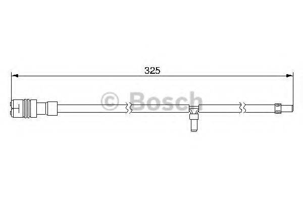BOSCH 984 Сигналізатор, знос гальмівних колодок